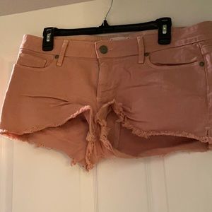 Paige Blush Pink Shorts 29